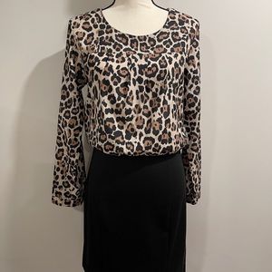 Banana Republic 8P Cheetah Print Dress